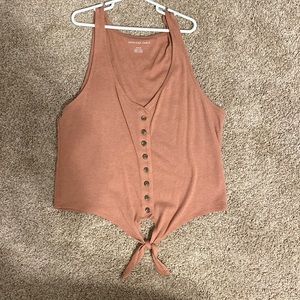 American eagle mauve tank top